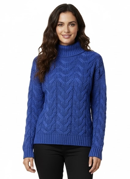 كنزة صوف ابة - صورة 3