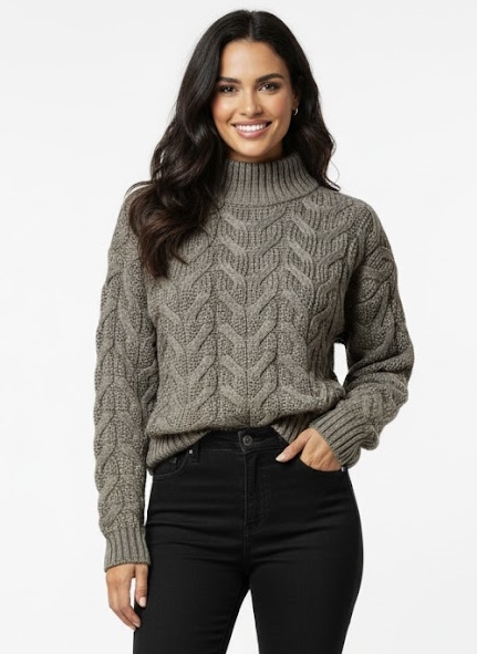 كنزة صوف ابة - صورة 6